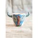 Hand-painted cup with horns Tour blue-green, 300 ml, Centaurida + Keramira 13987-keramira photo 3