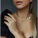 Pearl choker with vintage heart 20666-free-clasp-d-jewelry photo 1