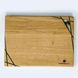 Kitchen board, natural wood, handmade, PLANTS series, DEEPWOOD, 23x32 cm 12892-23x32-deepwood photo 1