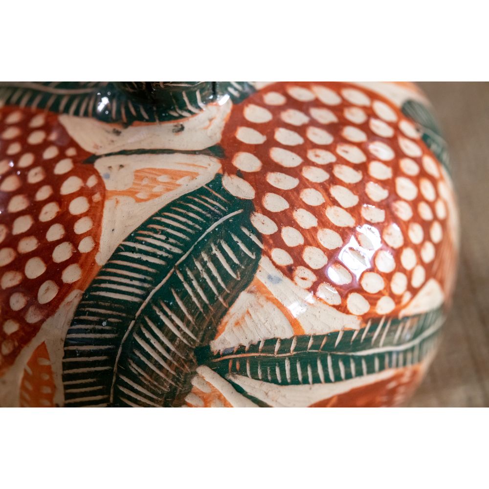 Vase with hand-painted Pomegranate warm, 350 ml, Centaurida + Keramira 14003-keramira photo