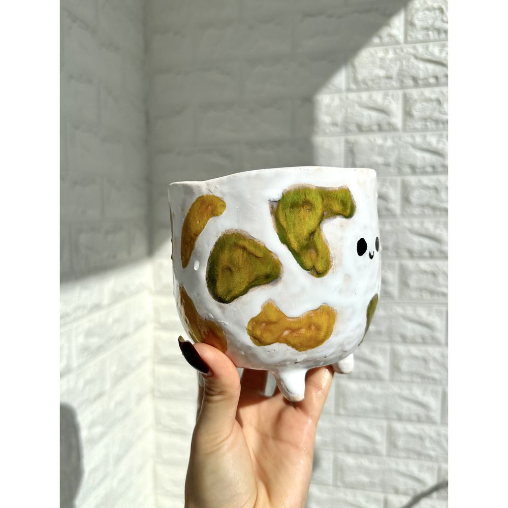 KAPSI ceramic pot-sugar bowl is ceramic, handmade 13231-kapsi photo