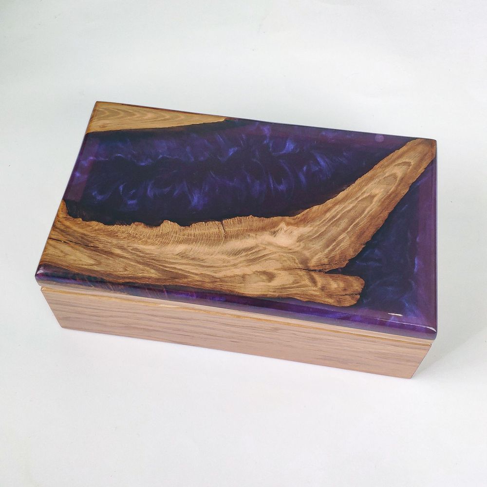 Frame box, natural wood, handmade, NATURAL series, DEEPWOOD, 27x16x6 cm 12870-27x16x6-deepwood photo