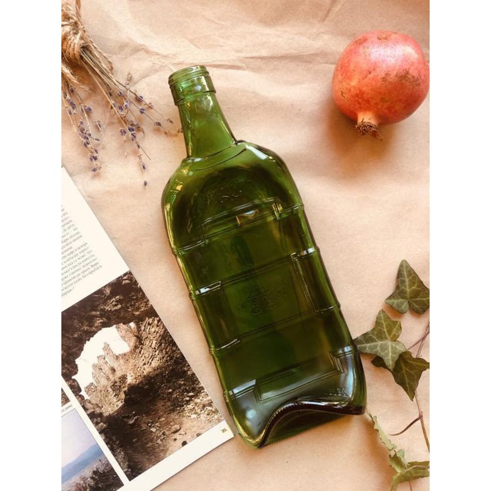 Becherovka тарілка з пляшки, гарна подача закусок, ідея для подарунку любителям сиру і вина Lay Bottle 17259-lay-bottle фото