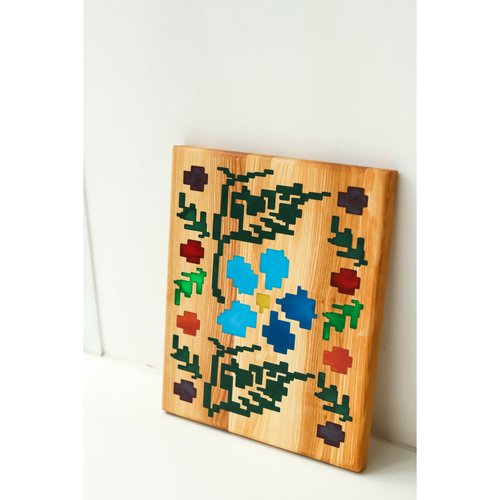 Board for serving "Embroidery" 10813-yasen-vatra photo