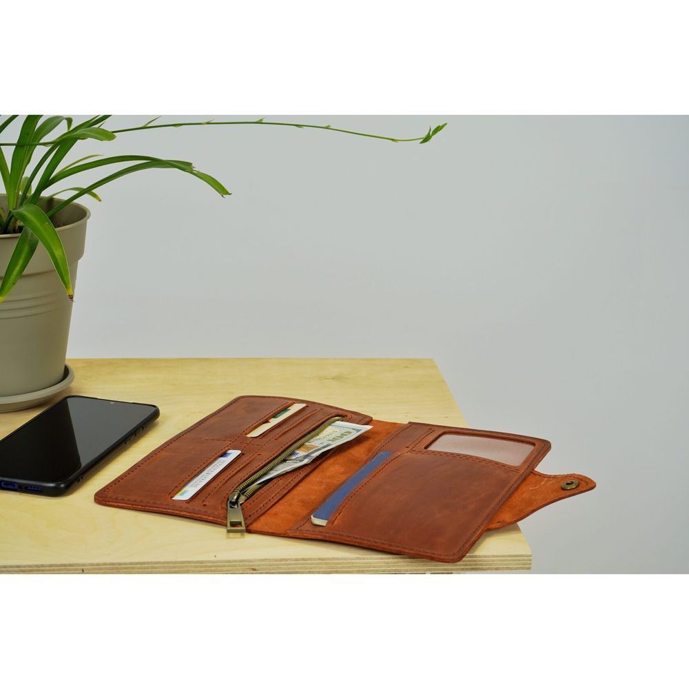 Leather wallet EMPIRE MODI Shuflia 7872 photo