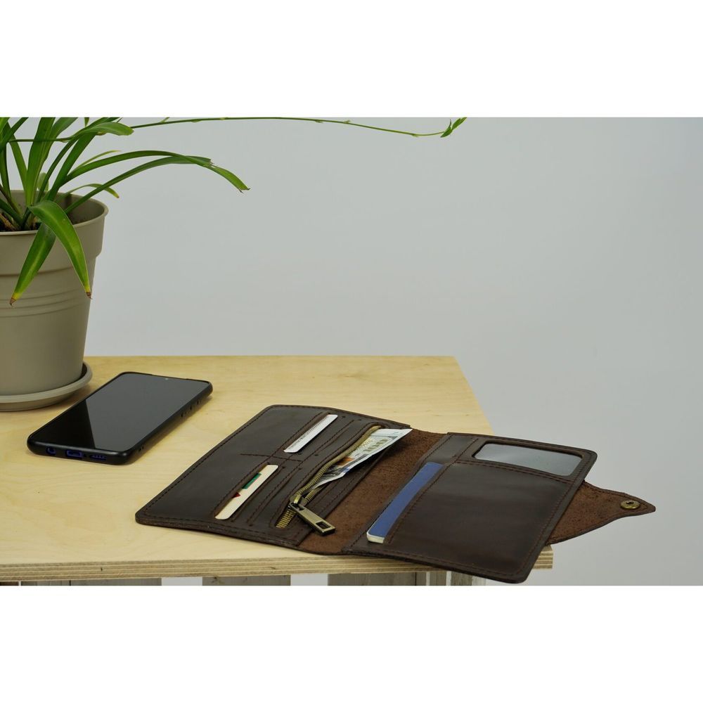 Leather wallet EMPIRE MODI Shuflia 7872 photo