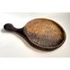 A large round plate wooden with a handle, oak, handmade 12484-yaroslav-duben photo 4