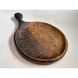A large round plate wooden with a handle, oak, handmade 12484-yaroslav-duben photo 5