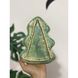 Тарілочка "Ялинка" зелено-кремова велика, KAPSI, кераміка, ручна робота 13242-kapsi фото 3