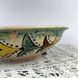 Medium handmade ceramic platterbowl Bar style with Young Lady and Parasol motif Ceramics of Podillia 24163-keram-pod photo 5