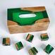 Серветниця-коробка з дуба натуральне дерево ручна робота серія NATURAL DEEPWOOD 25x14x10 см 12925-25x14x10-deepwood фото 2