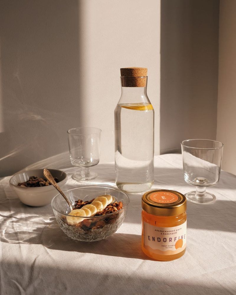 Orange craft jam with lavender 44 g 4065 photo