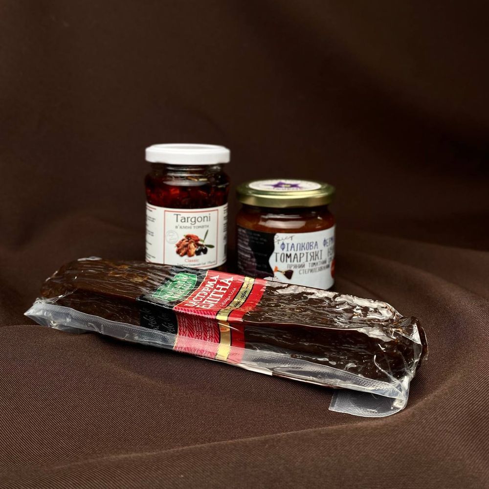Gift for a man with basturma and sauces small IT'S CRAFT 4347 photo
