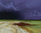 Painting "The storm is approaching Dzharylgach" by Yaroslav Ovcharenko 10884-OvchY photo