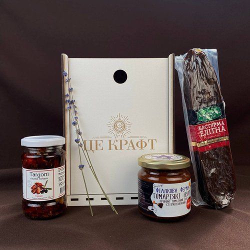 Gift for a man with basturma and sauces small IT'S CRAFT 4347 photo