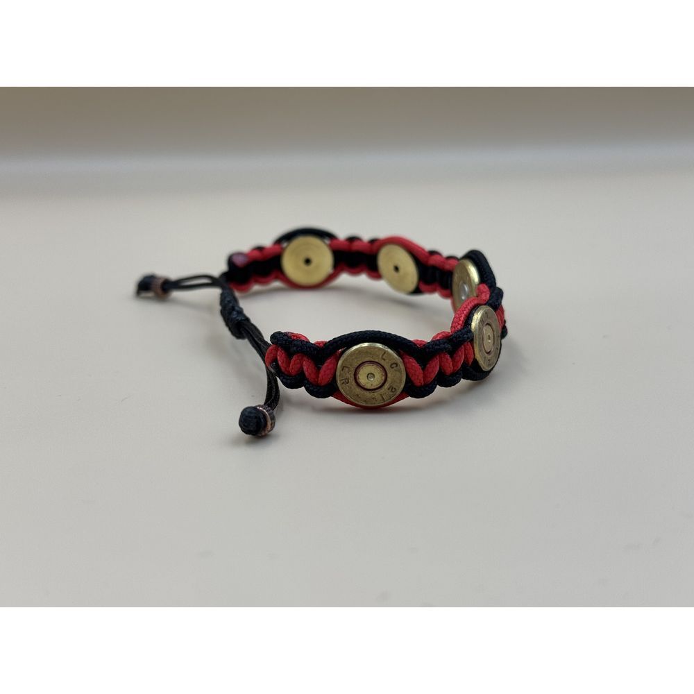 Bracelet woven with donets sleeves and engraving on the middle sleeve packaging - envelope 21007-batart-ua photo