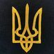 Notebook with embroidery black Yellow Trident in check 22x15 cm 80 sheets Yaryna Chorna 10148-yach-klitynka photo 2