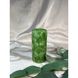 Decorative candles, color «Emerald», size 9,6x20 cm Vintage 17308-emerald-vintage photo