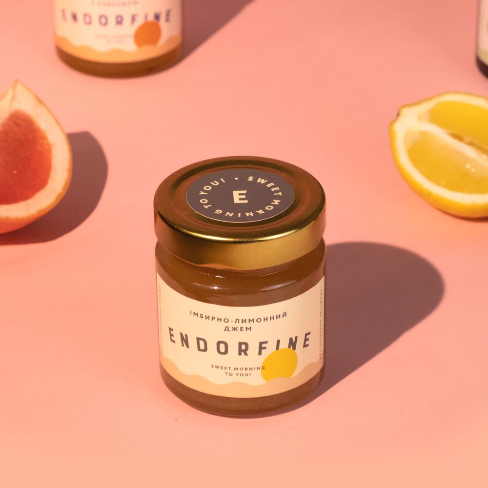 Endorphin ginger-lemon jam (44 g) 4089 photo