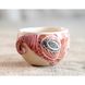 Ceramic bowl with hand-painted Baranets terracotta, 300 ml, Centavrida + Keramira 13992-keramira photo 2
