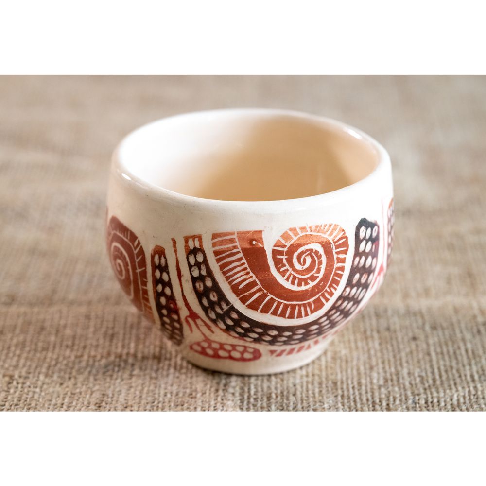 Ceramic bowl with hand-painted Ornament, 300 ml, Centaurida + Keramira 13993-keramira photo