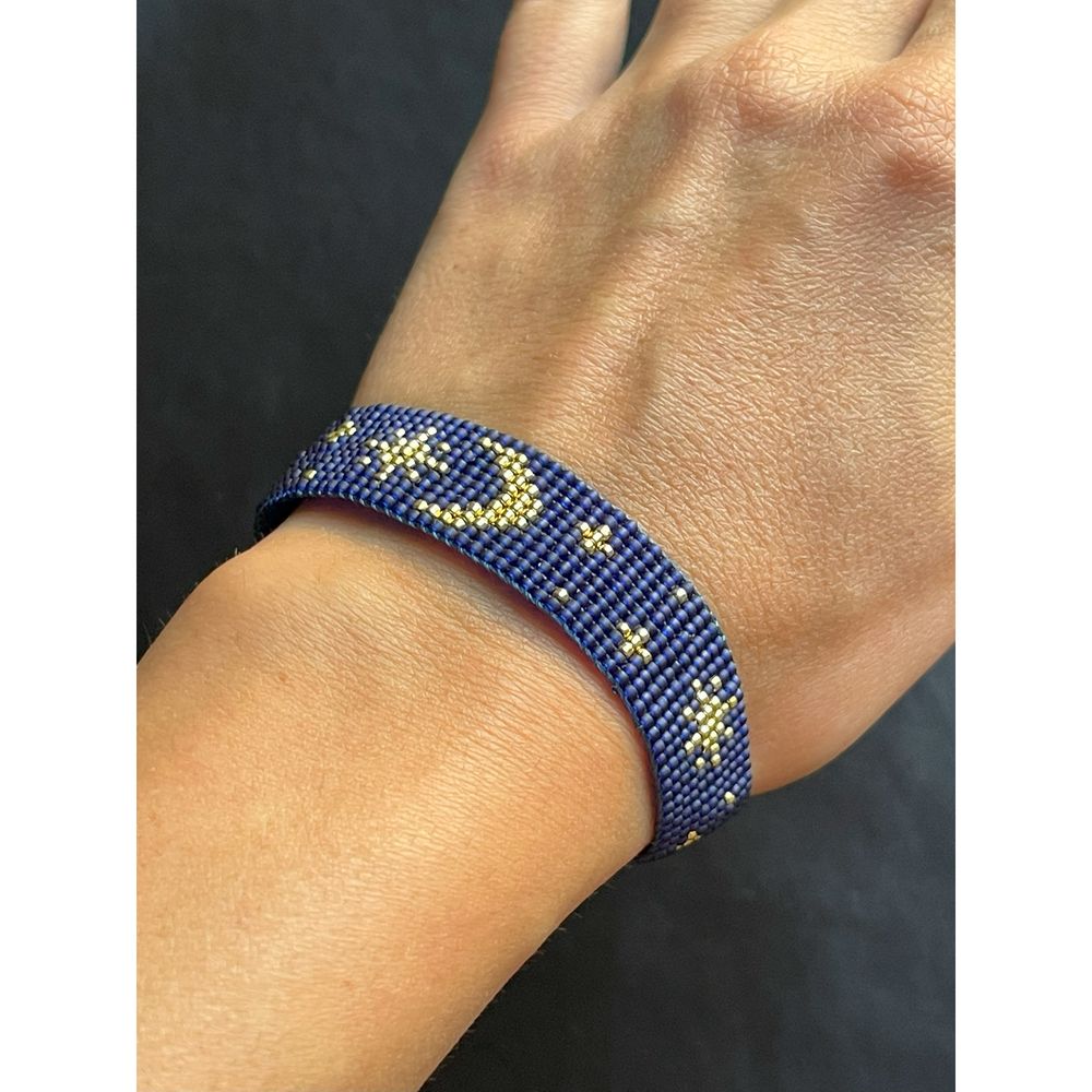 Bracelet "Starry Night" 13365-nigramadr photo