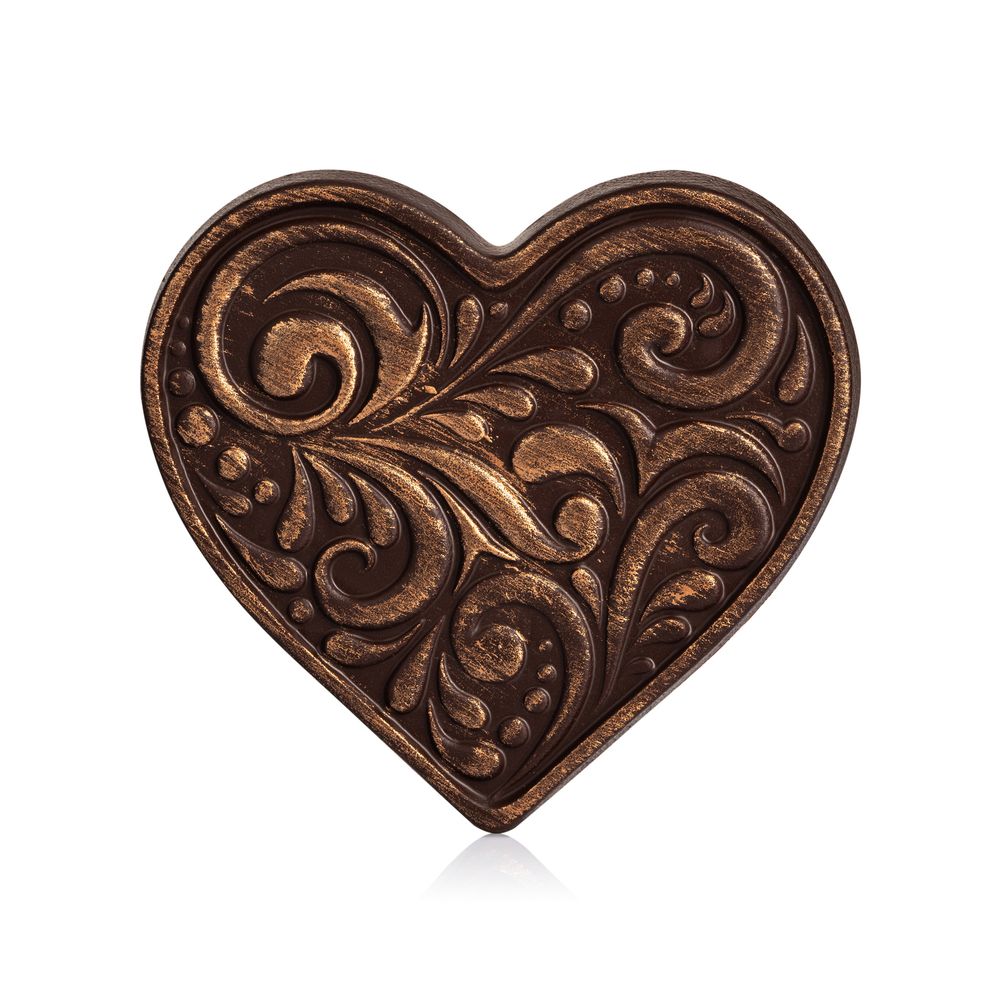 Dark chocolate "Golden Heart" 73% LAVIVA 14644-laviva photo