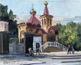 Painting Church of Martyr Alexandra by Volodymyr Zhukovsky 10887-ZHukV photo