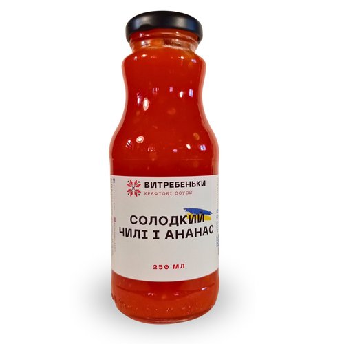 Sauce "Sweet chili and pineapple", 250 ml 16402-vytrebenky photo