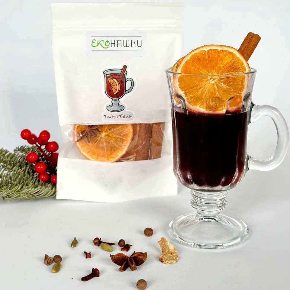 Set of sweets For lovers without sugar 610 grams Pastila Candies Mulled wine set Eco Nicy 23507-ekoniashky photo