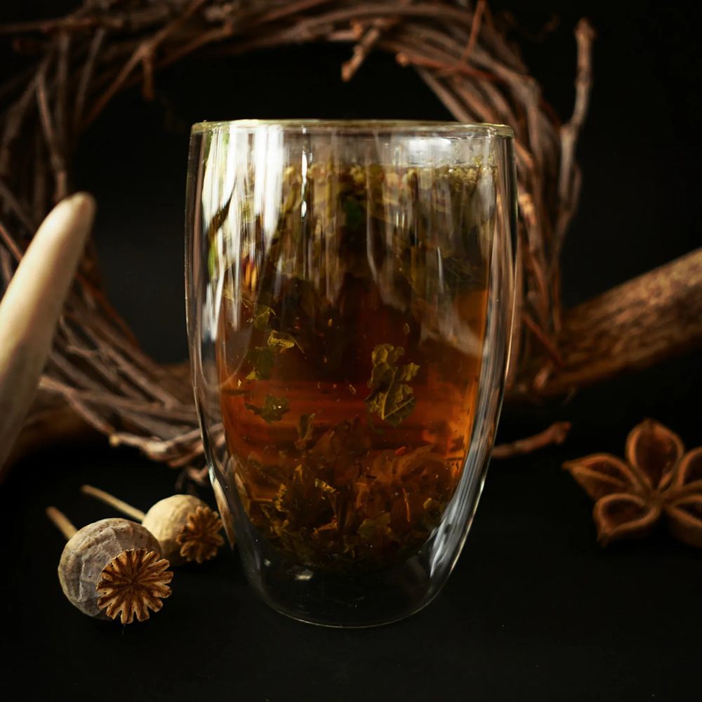 "Na Dobranich" (lemon balm, motherwort, thyme, hops, lavender) - herbalcraft evening tea from wild herbs Herbalcraft 14265-herbalcraft photo