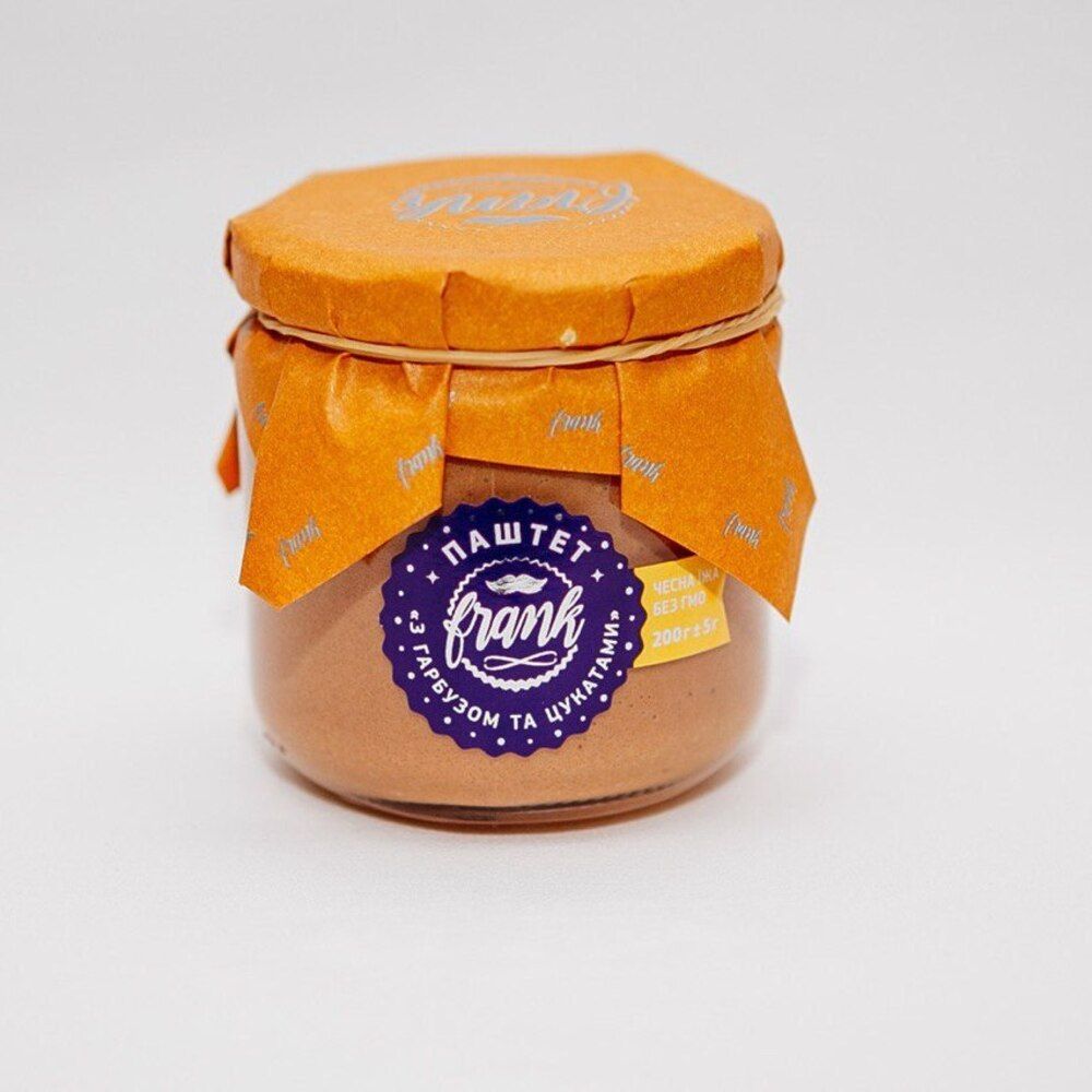 Pate "With pumpkin and candied fruit" «Frank», 200 g 20376-frank photo