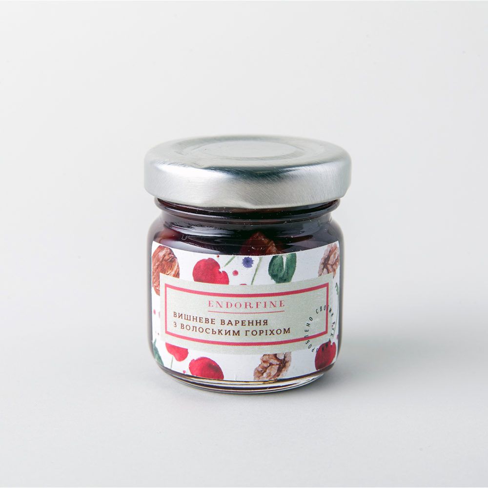 Cherry jam with walnut Endorphin (44 g) 4095 photo
