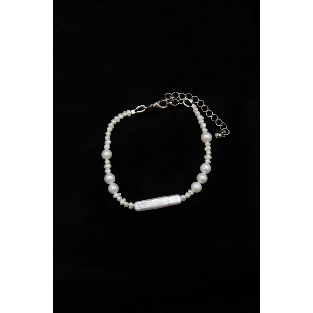 Pearl bracelet "Constellation" 13366-nigramadr photo