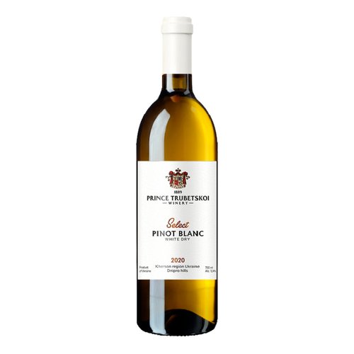 Pinot Blanc select white ordinary 20 years, Kniaz Trubetskyi, 0,75 l 12455-trubetsk photo
