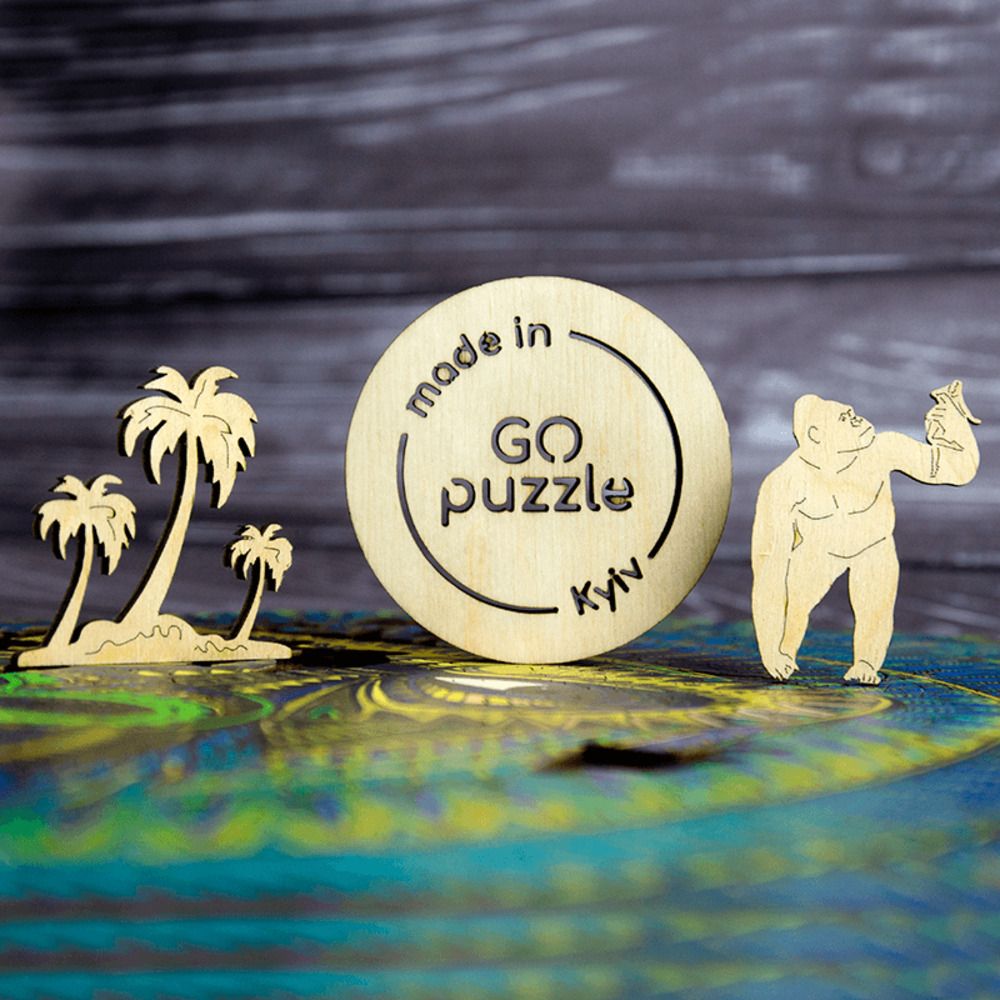 Пазл Кінопроби Конга Go Puzzle, крафтова коробка 11226-craft-noborder-gopuzzle фото