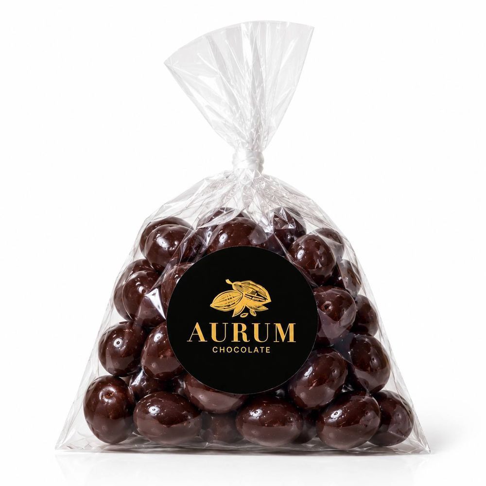 Dried blueberries in Belgian dark chocolate (100g) &ndash; Handcrafted natural sweets Aurum 24458-aurum photo