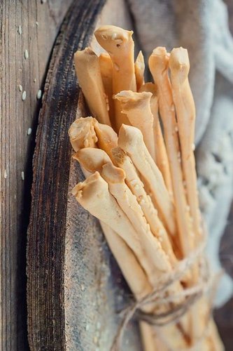Грісіні з Кунжутом - Італійські хлібні палички посипані кунжутом "Булочная Крендель" (100 г) 10044-krendel фото