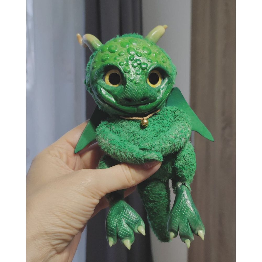 Toy Pets "Green forest dragon", 18 cm 12568-toy_pets photo