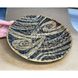 Wooden plate with an ornament, 23 cm, oak, handmade 12494-yaroslav-duben photo 4