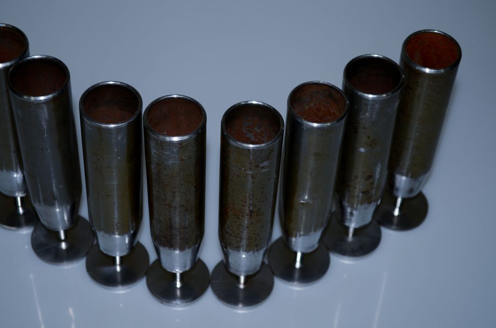 Ваза із відстріляної гільзи на ніжці 15 см 10170-314ban фото