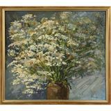 Painting Flowers of the Kherson Region Kostyantyn Chernyavskyi canvas oil 95x88 2019 10256-CherK photo