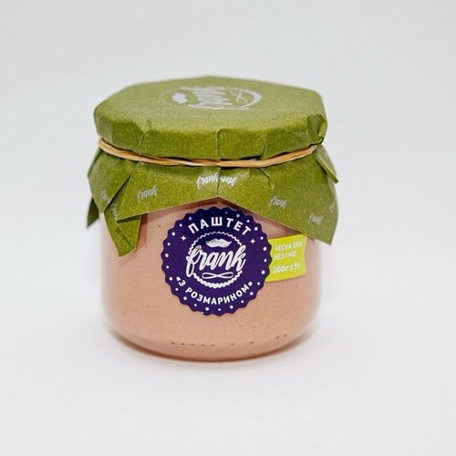 Pate "With Rosemary" «Frank», 200 g 20379-frank photo