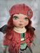 Текстильна інтер'єрна лялька Заринка іграшка ручної роботи 10175-ukrainochka фото 2