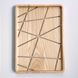 Rectangular tray, natural wood, handmade, LINES series, DEEPWOOD, 40x24 cm 12895-40x24-deepwood photo 3