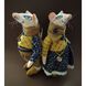 Текстильні інтер'єрні ляльки Сім'я пацюків пан і пані Васбург іграшки ручної роботи 11265-zoiashyshkovska фото 1