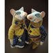 Текстильні інтер'єрні ляльки Сім'я пацюків пан і пані Васбург іграшки ручної роботи 11265-zoiashyshkovska фото 7