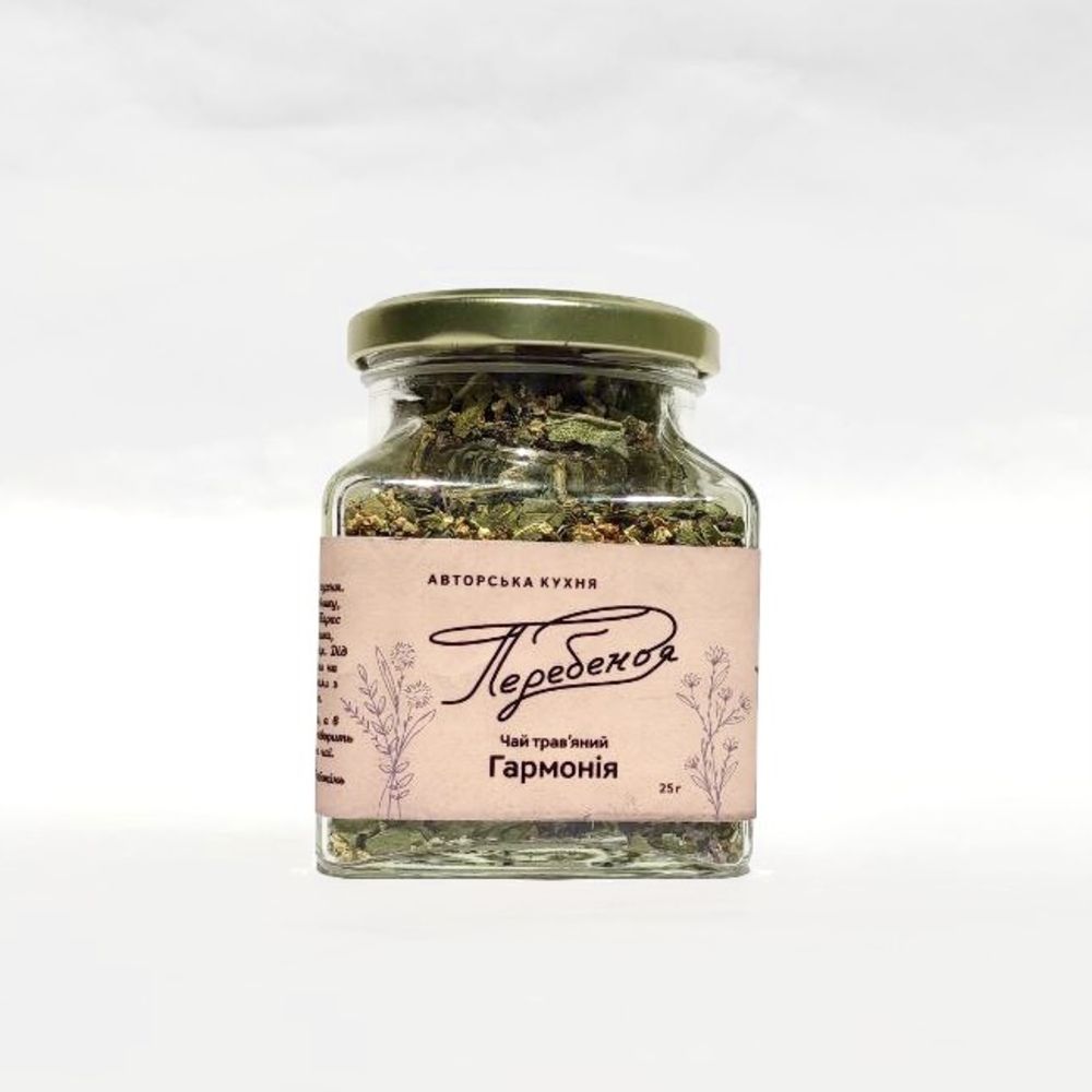 Tea "Harmony", glass jar, 25 grams 13631-sklo-perebendia photo