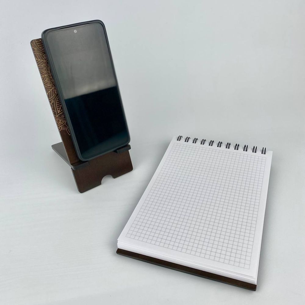 Set for the office with a notebook and a phone stand 16147-tviykraft photo