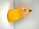 Гачок декоративний Пташка Нато Мікеладзе яскраво-жовтий 4525 фото 1